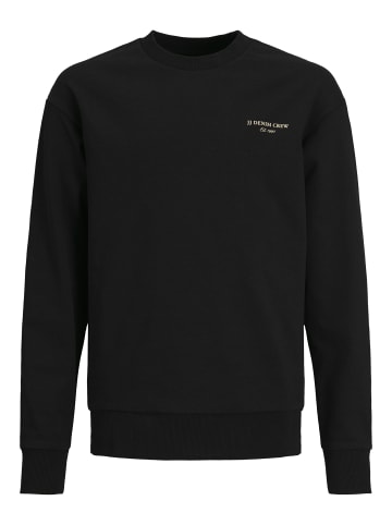 Sweatshirt  JJJEFF MONOCHROME SWEAT CREW in black
