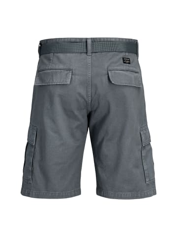 Cole Hudson Belted Cargo Shorts Mid in Grau