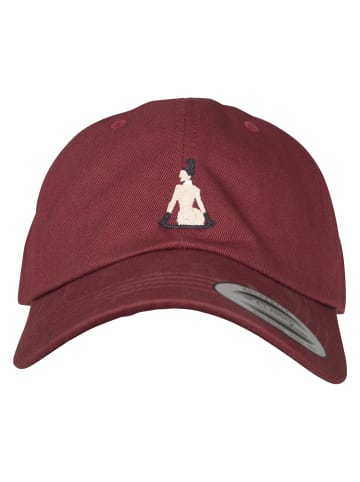 Dad Caps - Flexfit in maroon