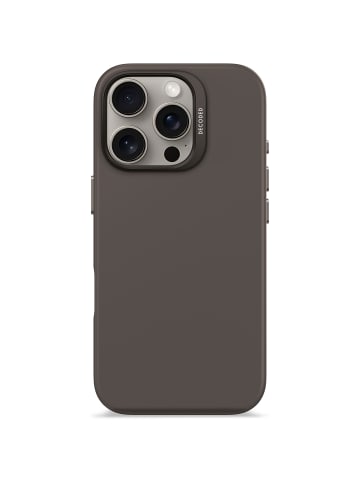 Decoded Silicone Case, Cover, Apple, iPhone 16 Pro, 16 cm (6.3"), Schwarz