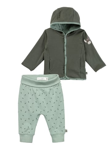 Set Jacke und Hose in sattes grün