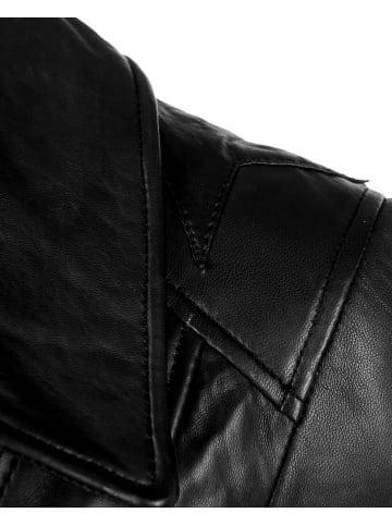 Lederjacke Indiana in schwarz