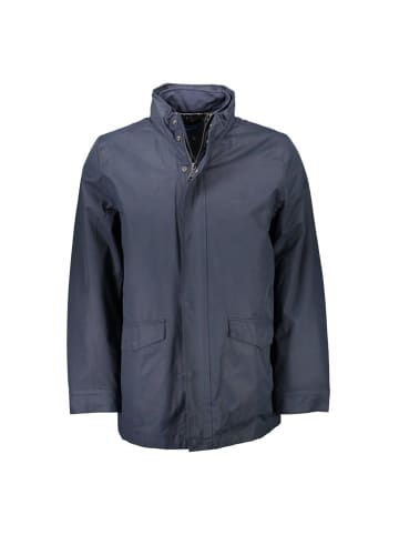 Blau Polyester Herren Jacke