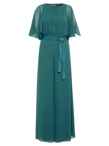 Jumpsuit mit Bindegürtel in Dark Emerald
