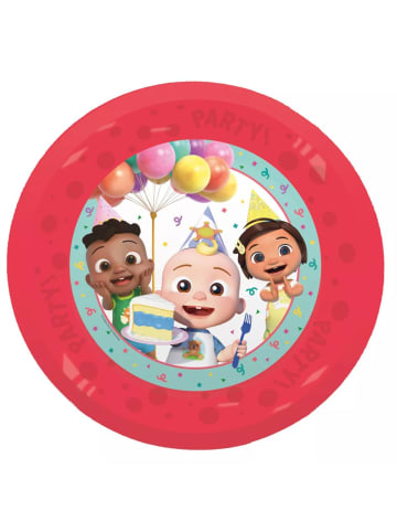 Cocomelon Birthday Micro Premium Kunststoff flacher Essteller 4er