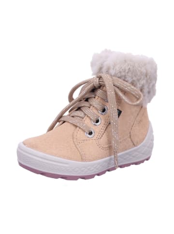 Stiefel Kinder Stiefelette Leder \ GROOVY 2.0 in Beige