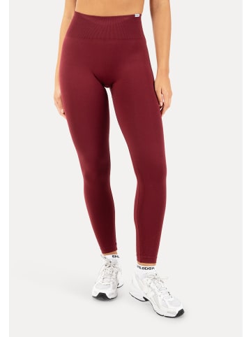 Leggings Timea Scrunch in Bordeaux