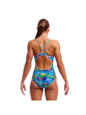 Duuude einteiler Schwimmanzug blickdicht und schnelltrocknend in bunt