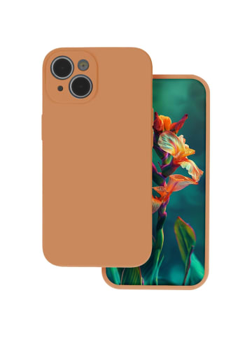 TFO Silicon kompatibel mit iPhone 17 Pro Max orange Handyhülle in orange