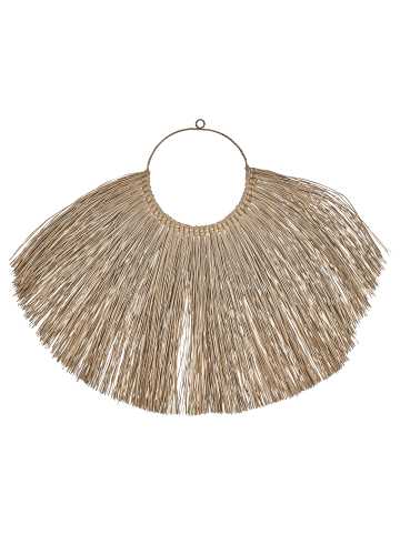 Wandobjekt HATINH in Naturfarben/Beige - (W) 100 x (H) 70 x (L) 1 cm Vertikal