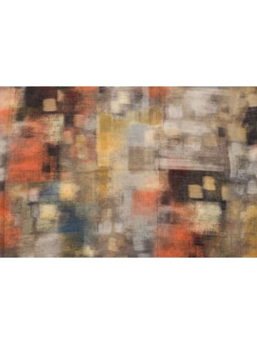 Loop Schal in Orange-Beige-Braun