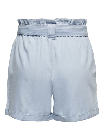 Jeans-Shorts in Light Blue Denim