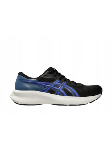 Sneaker Patriot in Black/Neon Blue
