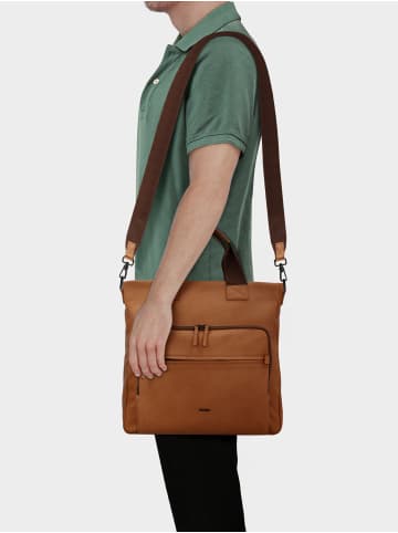 Aktentasche Casual Cognac