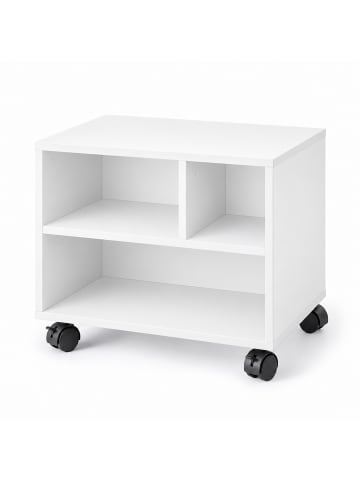 Druckerständer in Weiß - (B)30 x (H)35 x (T)40 cm