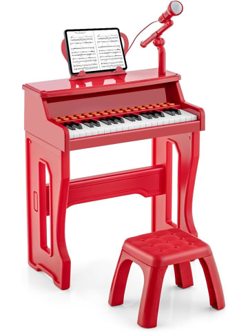37 Tasten Keyboard ab 3 Jahren in Rot