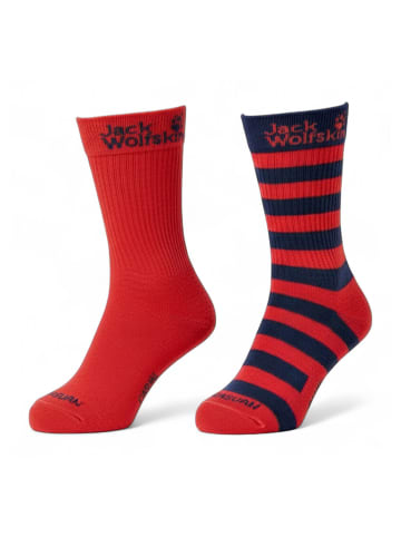 Accessoires Casual Organic Classic socks in Rot