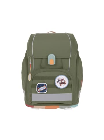 Lässig Schulranzen Set 7-teilig, Boxy Unique olive