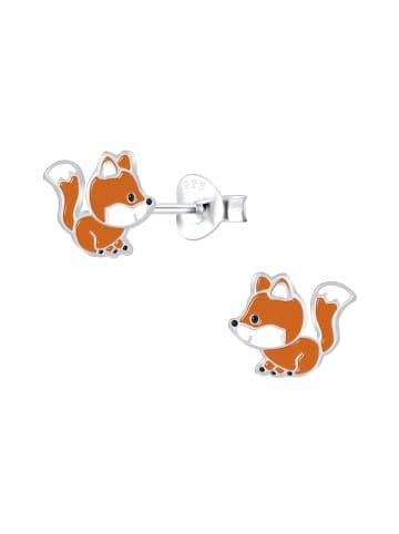 Ohrstecker FUCHS in 925 Sterling Silber, 2-tlg.