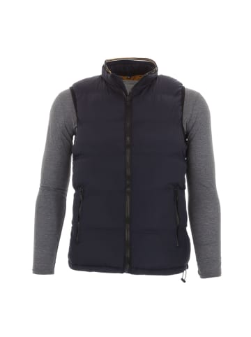Jacke in Dunkelblau und Orange