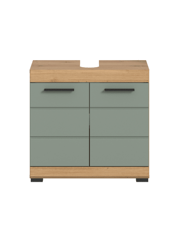 Waschbeckenunterschrank GIO in Grün - (W)60  x (H)56  x (L)34 cm