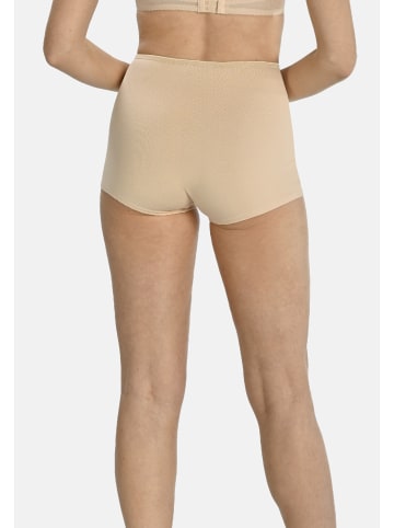 Boxershorts mit hoher Taille für Frauen Andreaa in beige