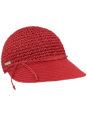 Strohhut in rot