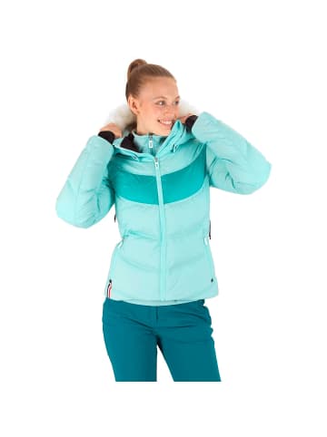 W SIGNATURE DOWN JACKET in Blau