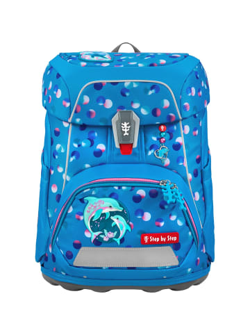 FIT Schulranzen-Set Dolphin Finja 5-tlg. in blau