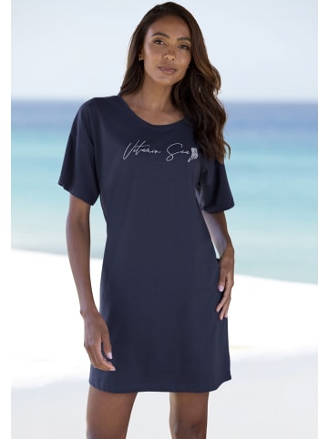 Sleepshirt in dunkelblau