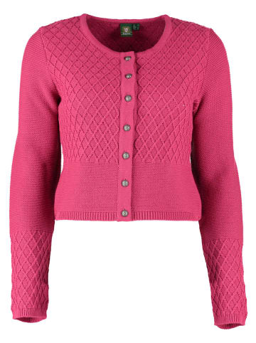 Strickjacke Swoyar in Himbeere