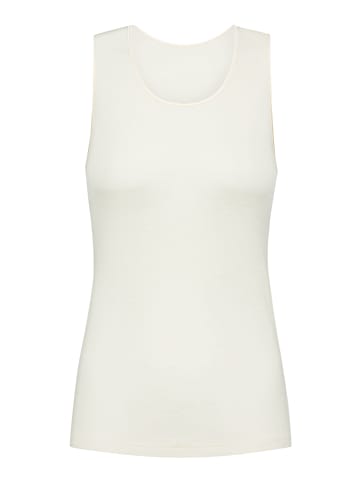 Ärmelloses Tank-Top in Weiß in Weiss
