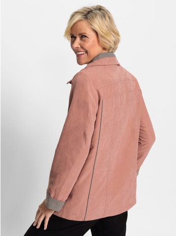 Jacke in rosenholz