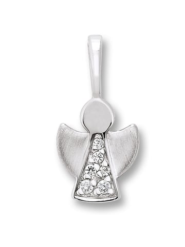 Zirkonia Engel Anhänger aus 925 Silber in silber