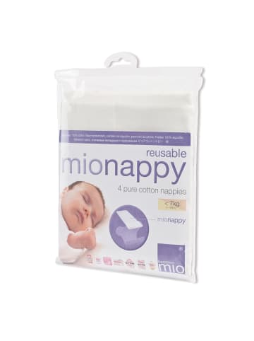 Mionappy Windeln Größe1 4Stk. waschbare Baumwolle