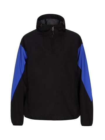 Men Jacket in Schwarz Königsblau Colorblock
