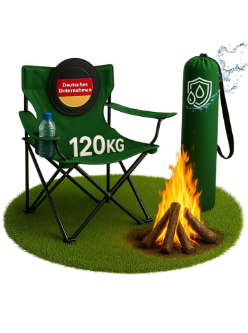 Gartenstuhl faltbarer Campingstuhl  in Grün