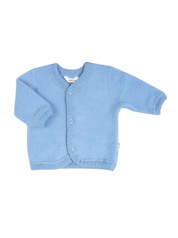 Wollfleecejacke Merinowolle in blau