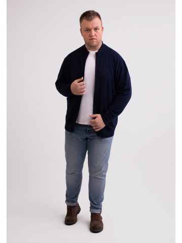 Cardigan in Marine Blau