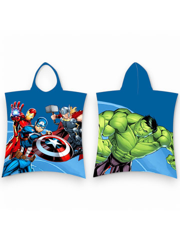 Badeponcho Avengers  - (B) 50 cm x (L) 115 cm in Bunt