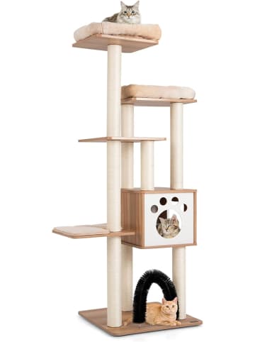 Kratzbaum 176cm in Beige