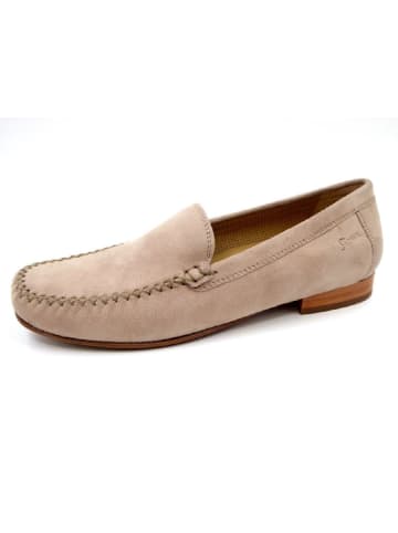 Mokassin Slipper in beige