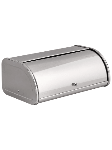Brotkasten DELECTATION in Silber - (W) 45 x (H) 17 x (L) 26 cm