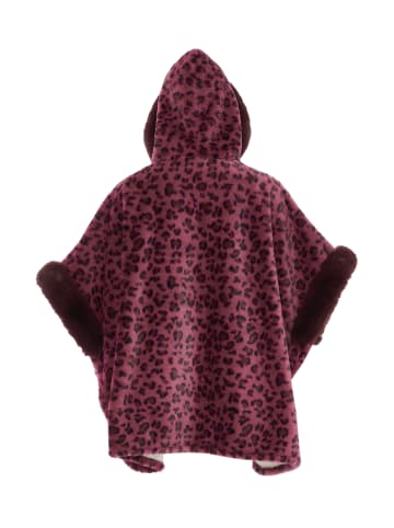Damen Poncho in Lila