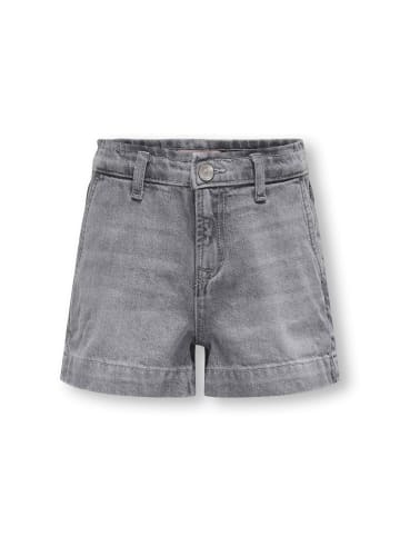 Jeans-Shorts in Medium Grey Denim