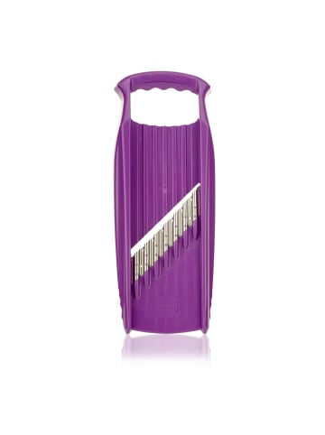 Gemüsehobel Welle-Waffel PowerLine in violett