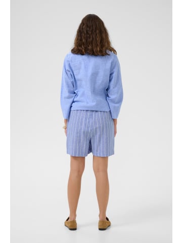 Shorts CUarletty Relaxed fit in Powder Blue/Gardenia Stripe