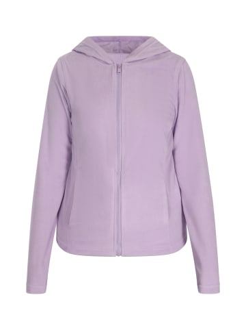 Damen Fleecejacke in Hellviolett