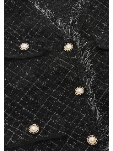 Damen Ärmellose Jacke in Schwarz