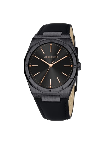 Armbanduhr Vintage Classic in schwarz